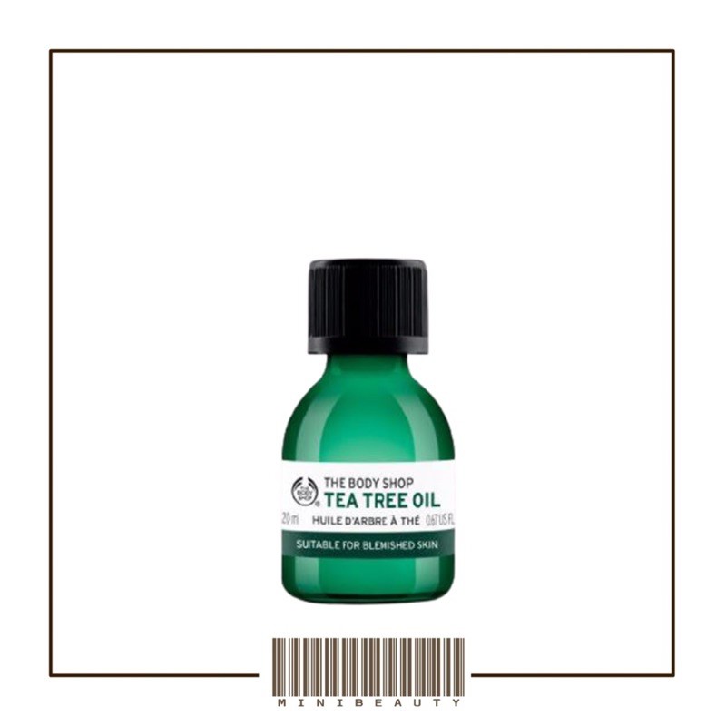 the body shop tea tree oil 10ml dan 20ml