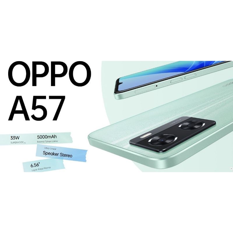 OPPO A57 A 57 NEW GARANSI OPPO INDONESIA