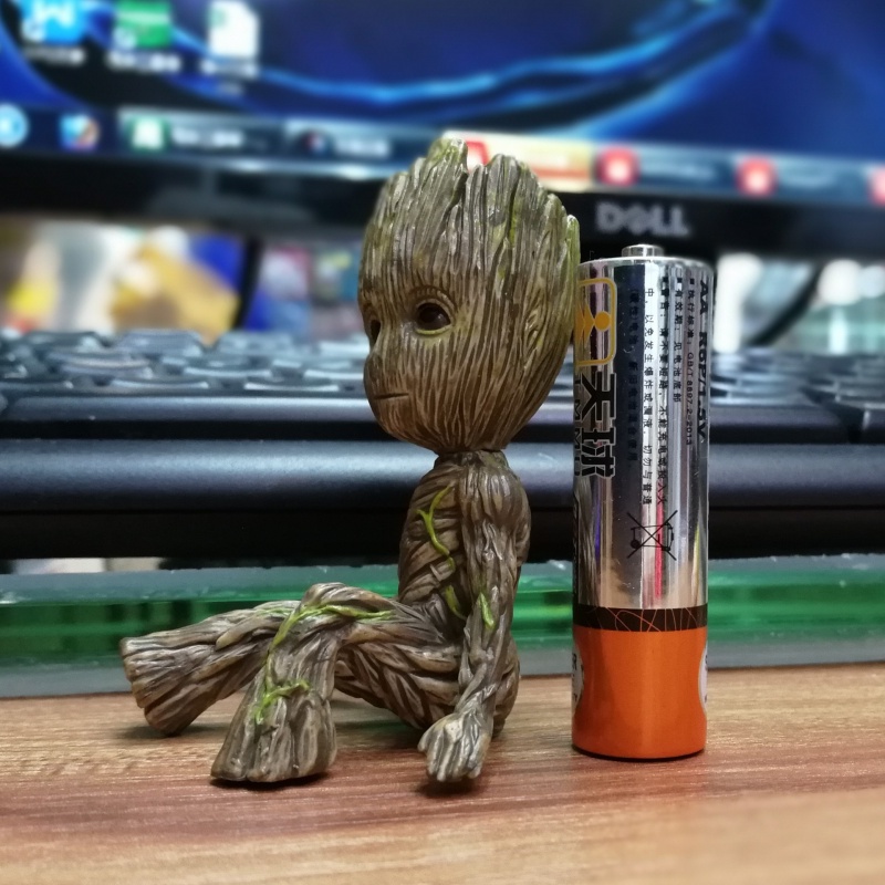 Mainan Action Figure Marvel Guardians Of The Galaxy Tiny 2 Groot Baby Tree Man Ukuran 6cm Untuk Dekorasi Meja