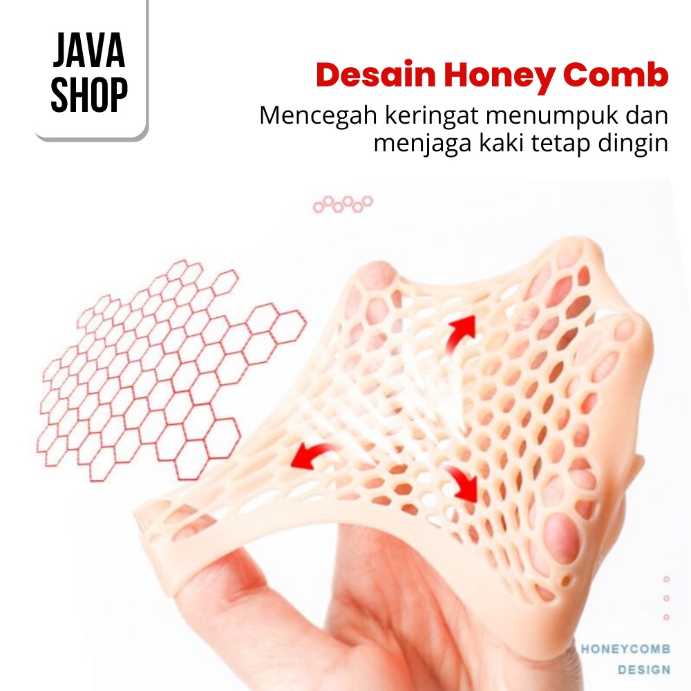 JAVASHOP Bantalan Kaki Silikon Pelindung Telapak Kaki Silicone Forefood