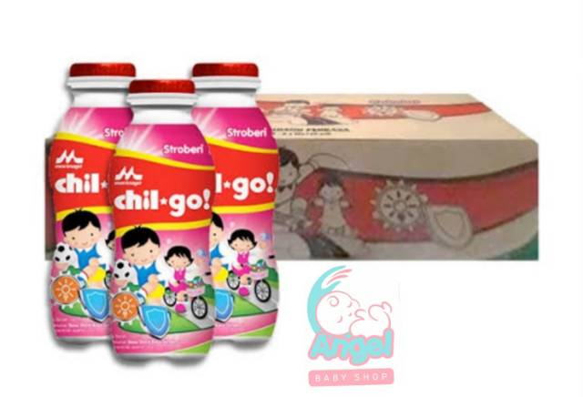 Chil Go ( PER KARTON ISI 6 PACK ) Coklat / Strawberry / Vanila / Melom Madu / Pisang