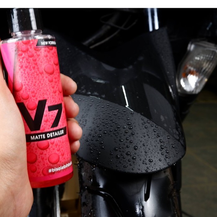 Perawatan Cat Doff Matte Mobil Motor by Mizu Shield V7 Matte Detailer-4
