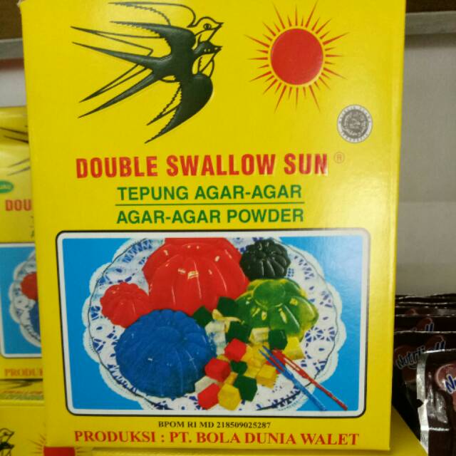 

Agar - agar double swallow sun, 7g