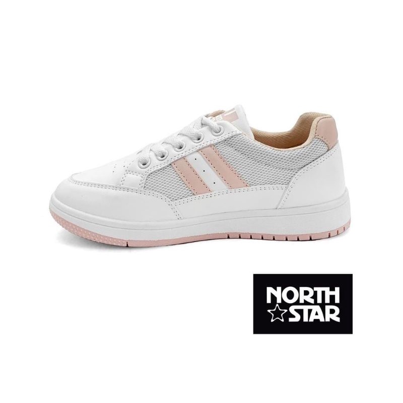 North Star Sepatu Sneaker Wanita Tali Kaide White-5811175