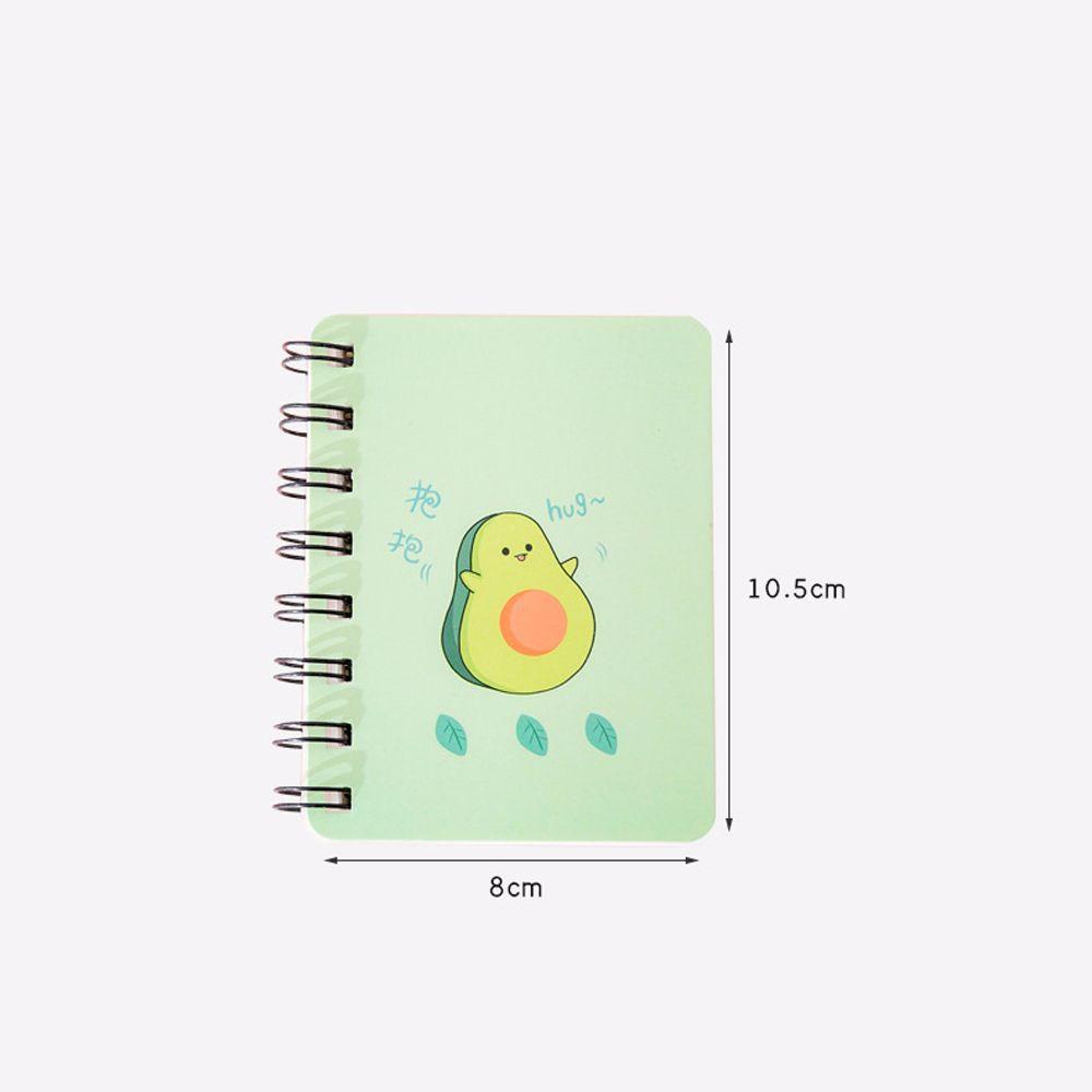 [Elegan] Coil Notepad Portable Anak Memo Pad Mini Sekolah Kantor Supply A7 Stationery Diary Book