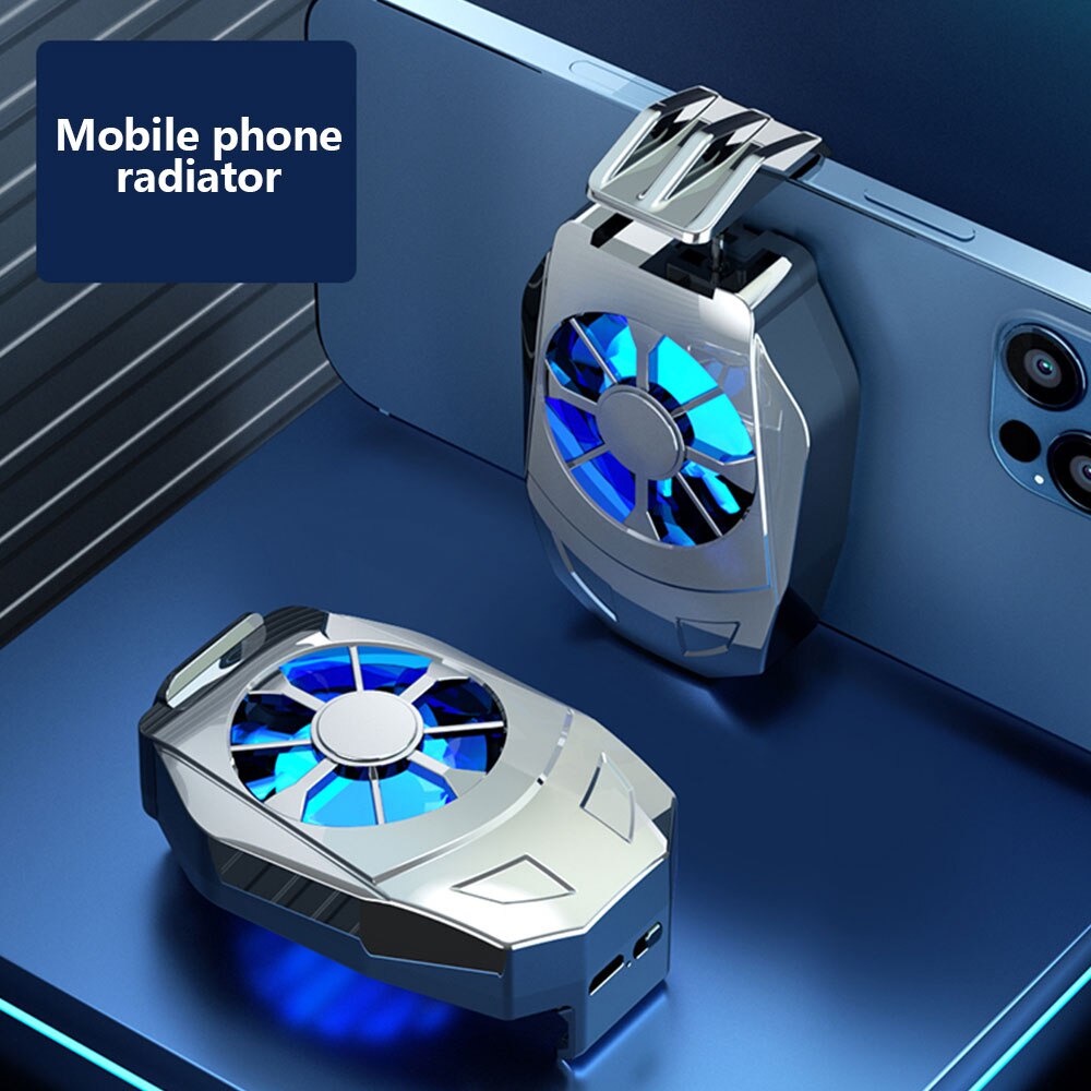 Willkey Smartphone Cooling Fan Kipas Pendingin Radiator Heat Sink Micro USB