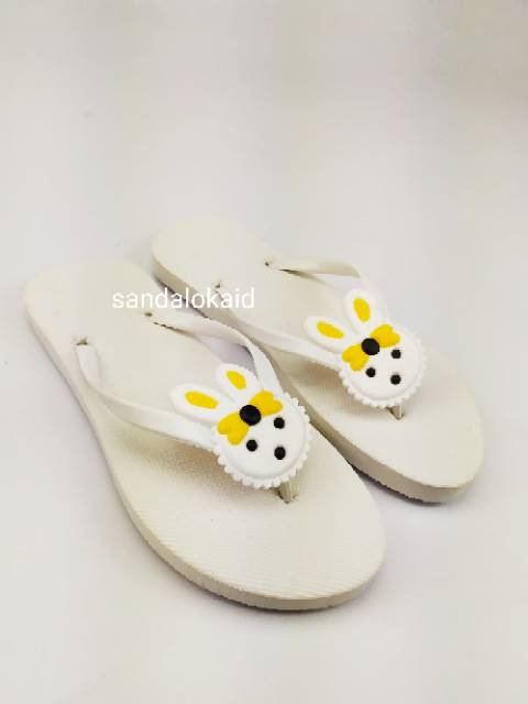 Sandal Kartun Kelinci | Sendal Rabbit Wanita Cartoon