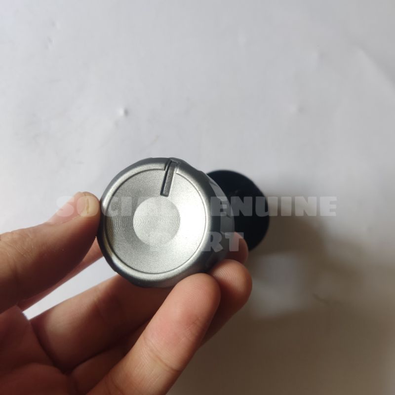 Knop Knob putaran ac Calya Sigra Ayla Agya Silver Hitam Original