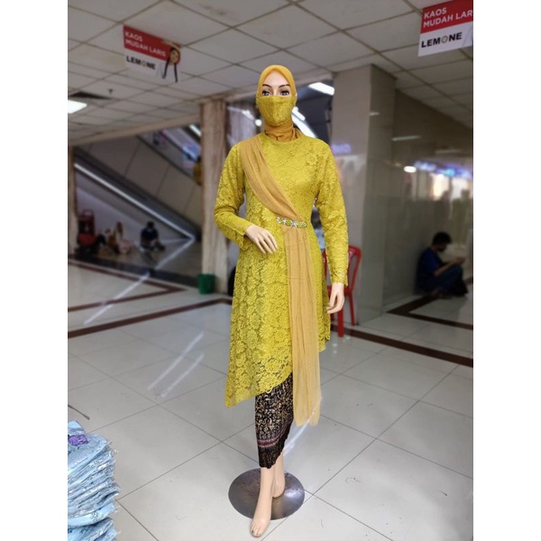 KEBAYA LESTI KEJORA/KEBAYA BROKAT LESTI TERBARu 100% BRAND ORIGINAL-1