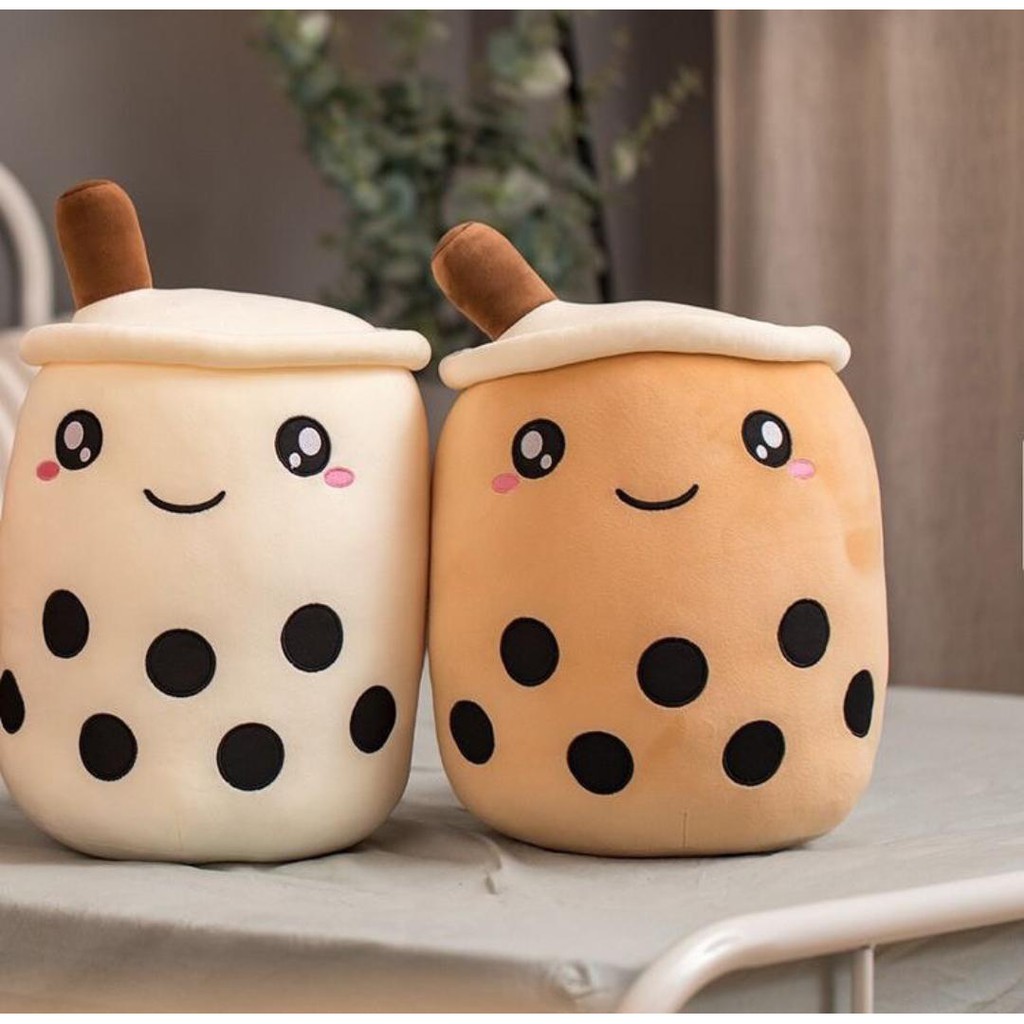 Boneka Boba Bubble Milk Tea Brown Sugar Lucu dan Imut