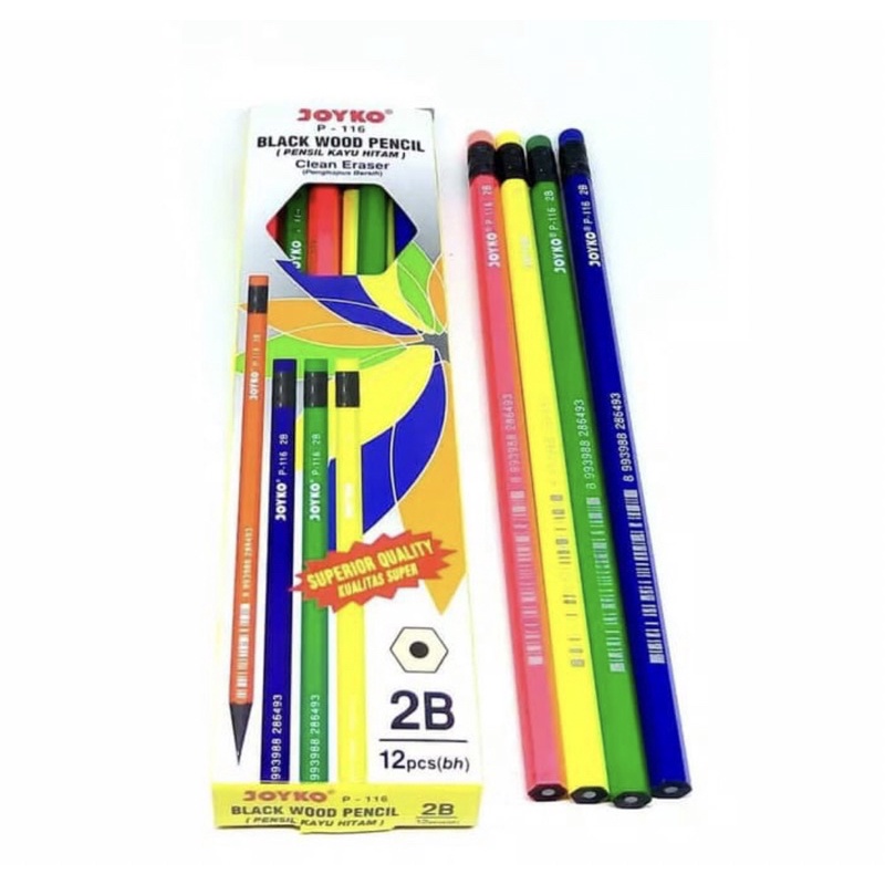 

PENSIL MEREK JOYKO P-116 / P-117 ( Isi 12 biji )