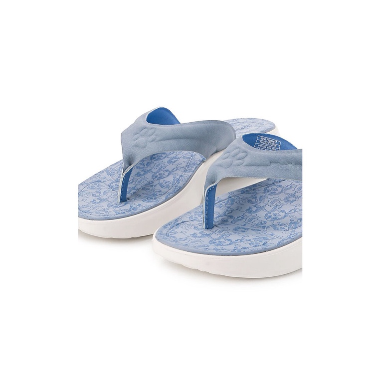 SANDAL JEPIT HUSH PUPPIES WANITA ORIGINAL SENDAL CASUAL  BRANDED ASLI TERBARU BIRU HW01