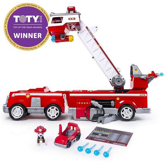 marshall paw patrol ultimate fire truck