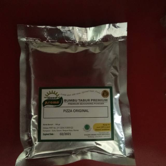 

Bumbu Tabur pizza original 100 gram, Bubuk Rasa pizza original Powder Murah Enak Halal Good Aroma