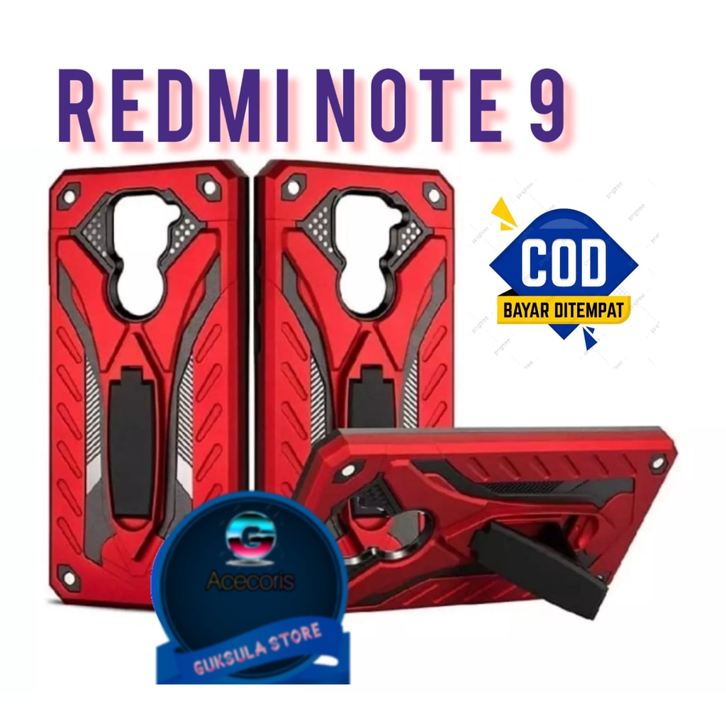 FOR ( XIAOMI REDMI NOTE 9 ) Casing/Hardcase Phantom Robot Kick Standing