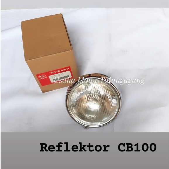 Reflektor Lampu Depan CB100 / CB 100 MERK KUWANO