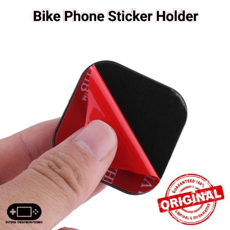 Bike phone Sticker holder GPS Breket Mount Garmin | HP Smartphone | Part perbaikan komputer sepeda Adaptor