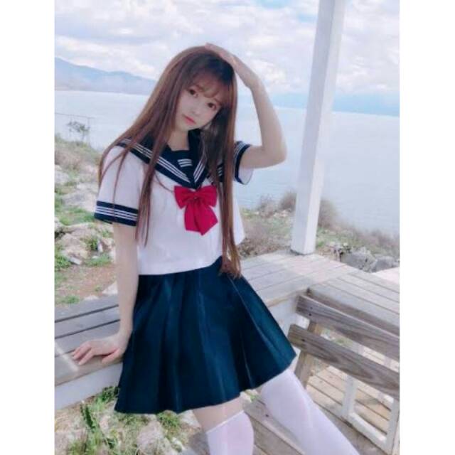 Seifuku By KYUKYU (Ky004) High Quality REAL PIC-Japan Korean uniform cosplay photoshot READY STOCK