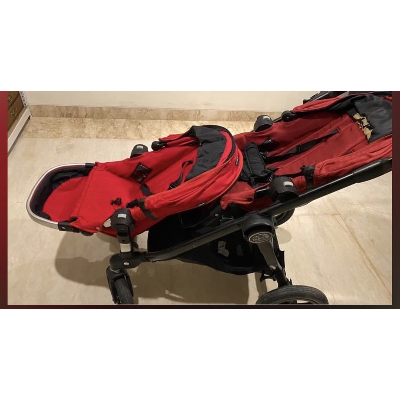 stroller kembar baby jogger city select 2 free bassinet murah