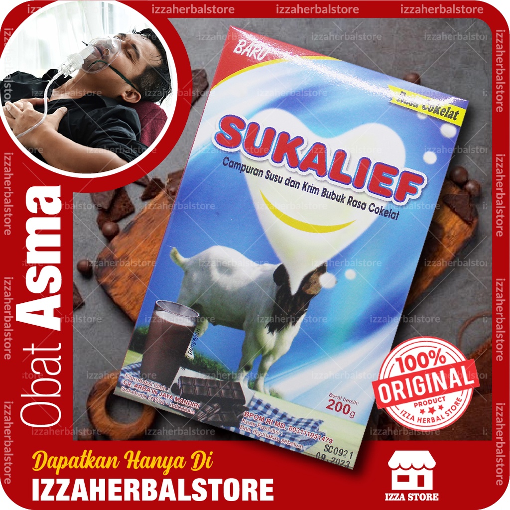 OBAT ASMA Sukalief Susu Kambing Etawa Rasa Coklat Meredakan Asma Sesak Nafas PALING AMPUH ASLI