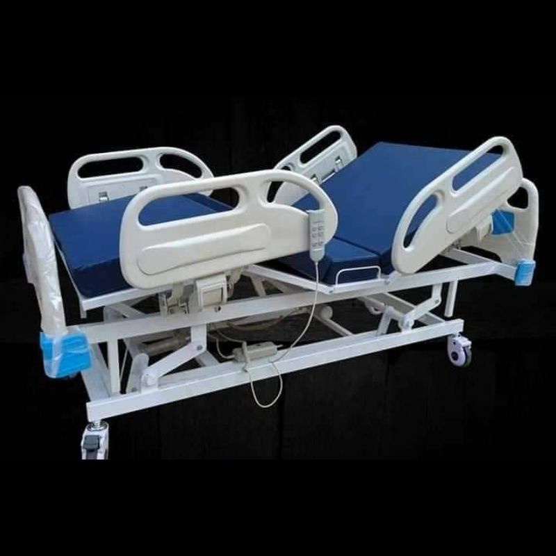 Ranjang pasien electrik kupu kupu merk sella menggunakan remote/ranjang pasien/ranjang rumah sakit/b
