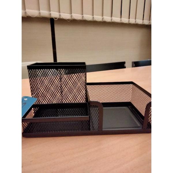 

Desk Set / Tempat Alat Tulis Mesh AJS-015 Jala Besi