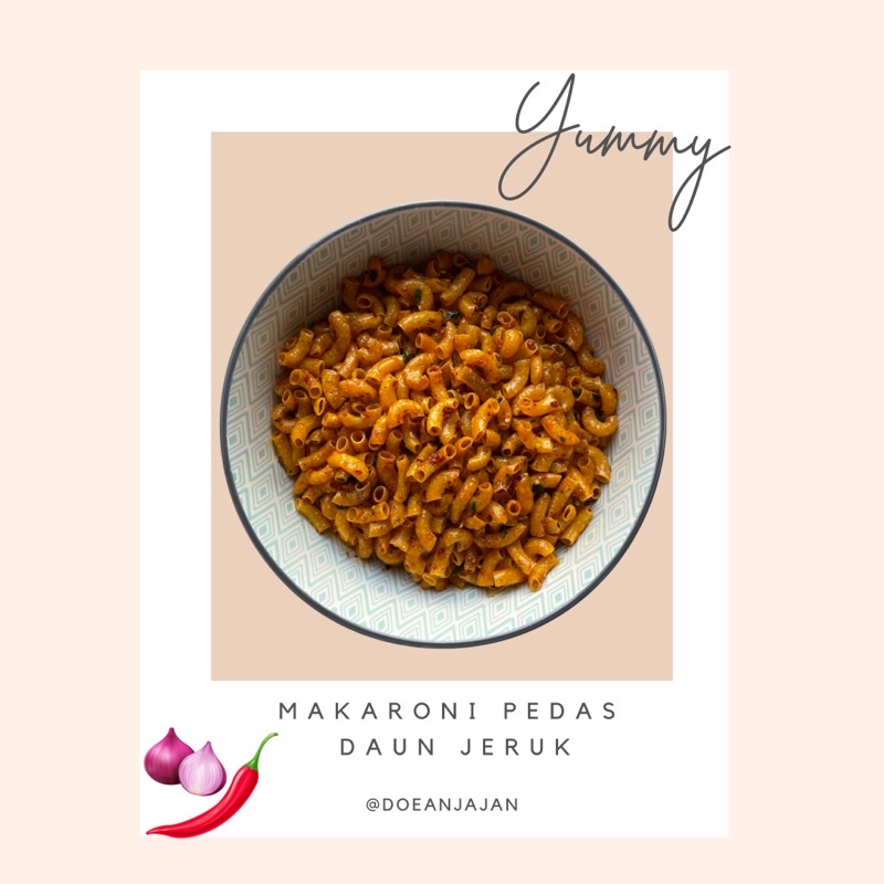 

Makaroni Pedas Daun Jeruk