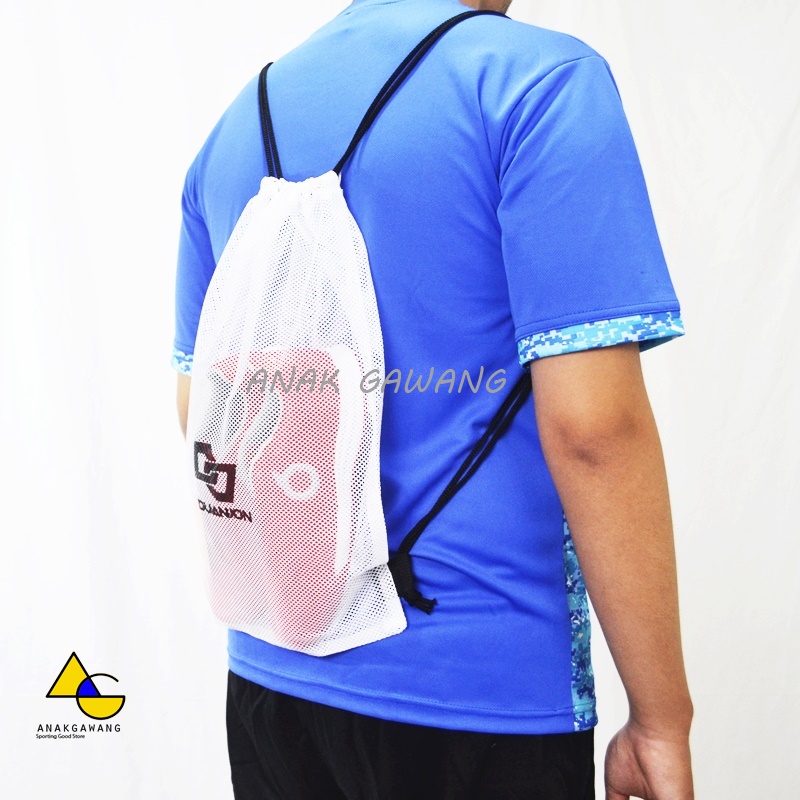 Tas Serut Junkan By Duanjon Original Gymsack Jaring Tas Sepatu Anakgawang