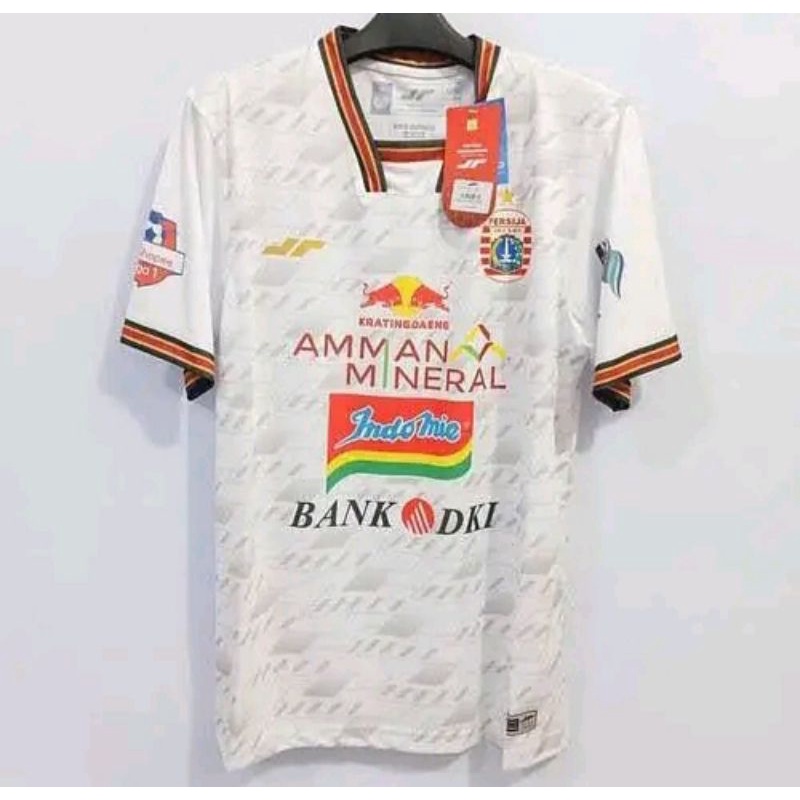 Jersey Persija ori away putih 2020 / 2022-2023