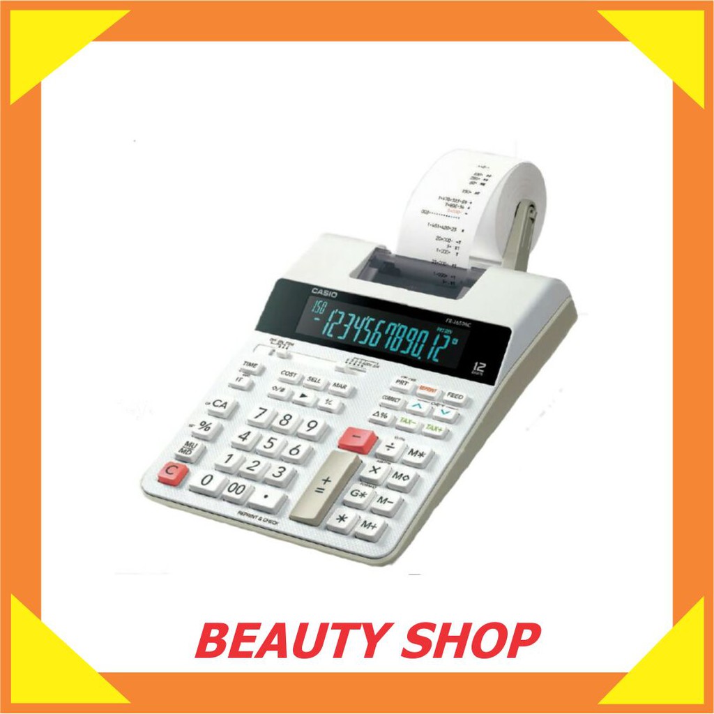 

A187 Casio FR-2650 RC Printing Calculator Kalkulator Print FR 2650RC 1M