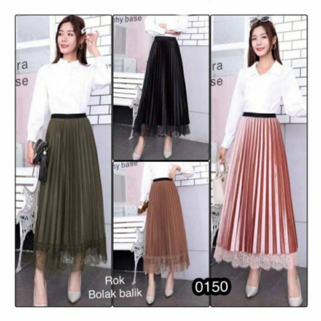 ROK BOLAKBALIK BLUDRU TILLE RENDA