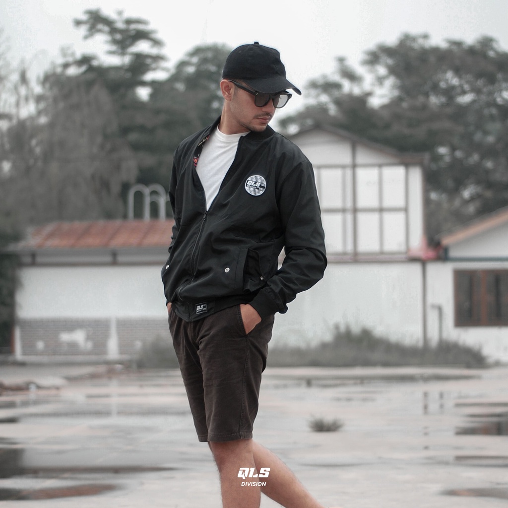 Jaket Parasut Bolak Balik Jaket Bomber Waterproof Jaket Pria