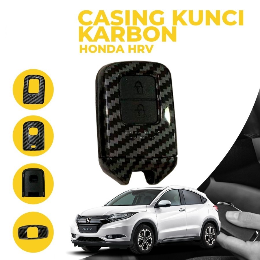 Casing Kunci Karbon Honda 2 Tombol