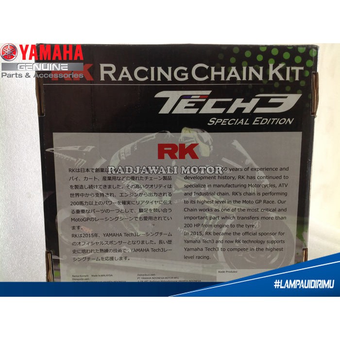 BEST SELLER  GIR SET / GER SET JUPITER MX KING RK RACING CHAIN KIT