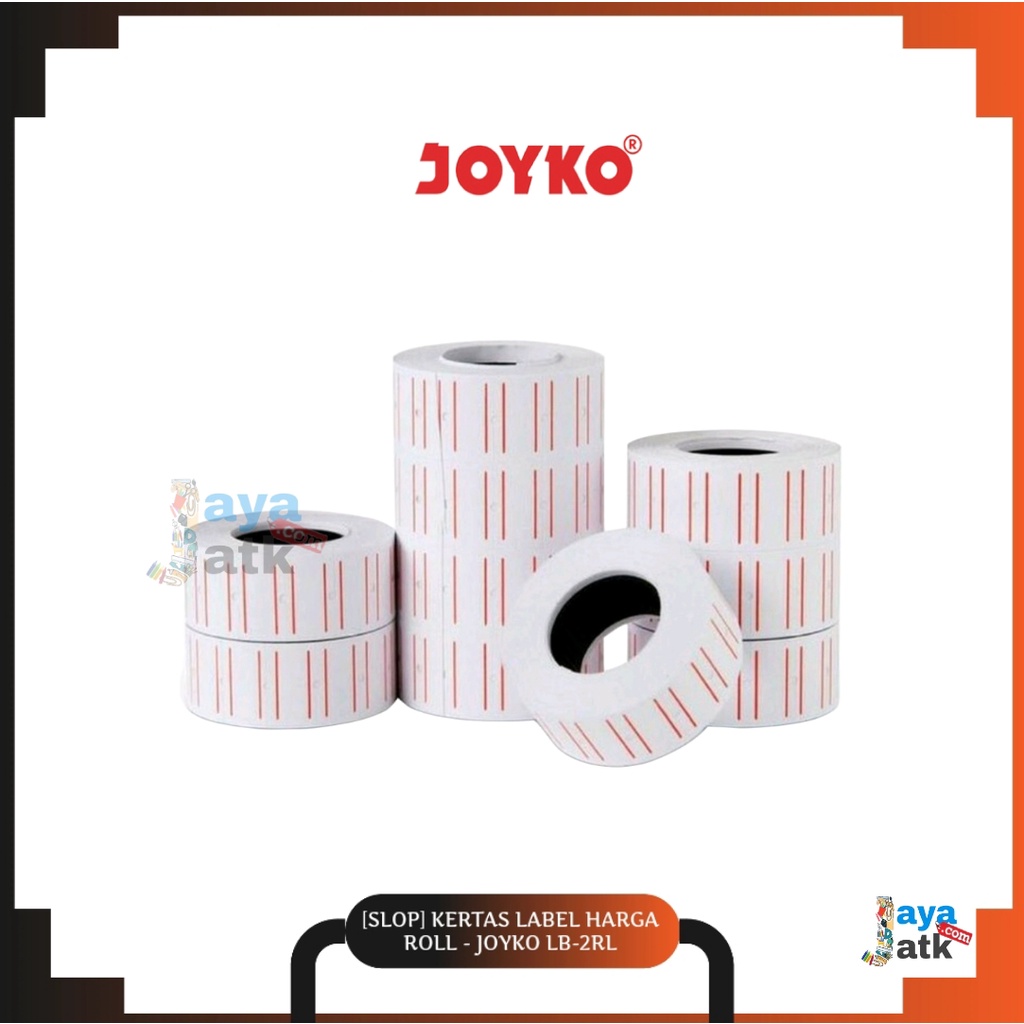 

(SLOP) Kertas Label Harga Roll 12x21 mm - Joyko LB-2RL