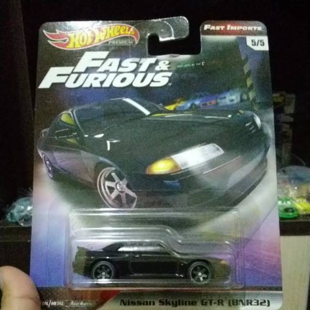 Hotwheels nissan skyline gtr R32 fast and furious