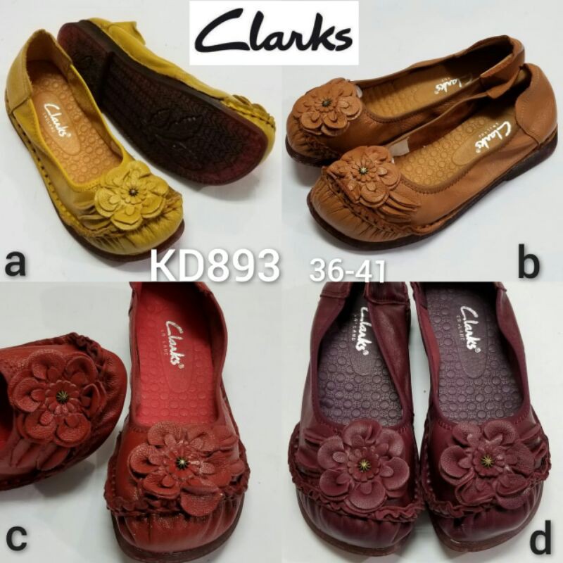 SEPATU KULIT WANITA CLARKS KD 893 / SEPATU CLARKS / SEPATU KANTOR