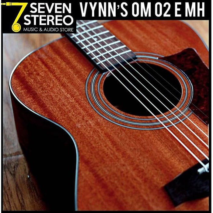 Vynns's OM 02 E MH - OM02EMH Acoustic Electric Guitar