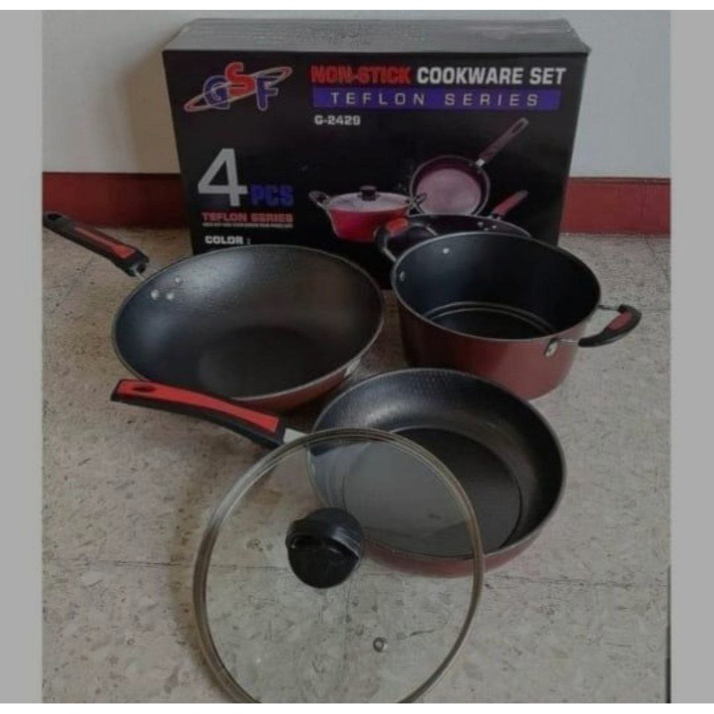 panci GSF set isi 4 teflon