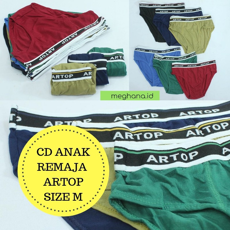 Undies Celana Dalam Pria Polos Merk artop celana dalam remaja anak laki-laki  alexa