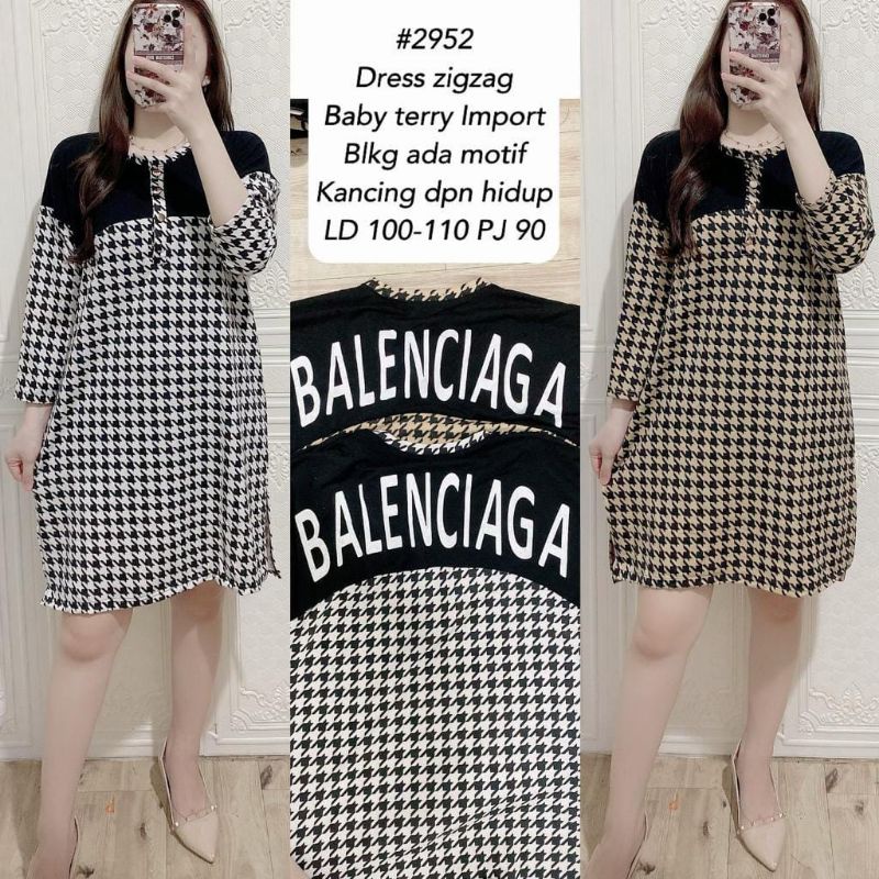 Kairos Store Dres 2952 Dress Zigzag