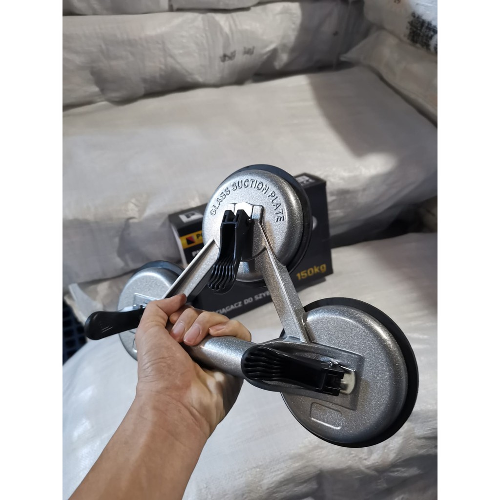 KOP KACA 3 KAKI ALUMINIUM HD POWERMAT 150 KG