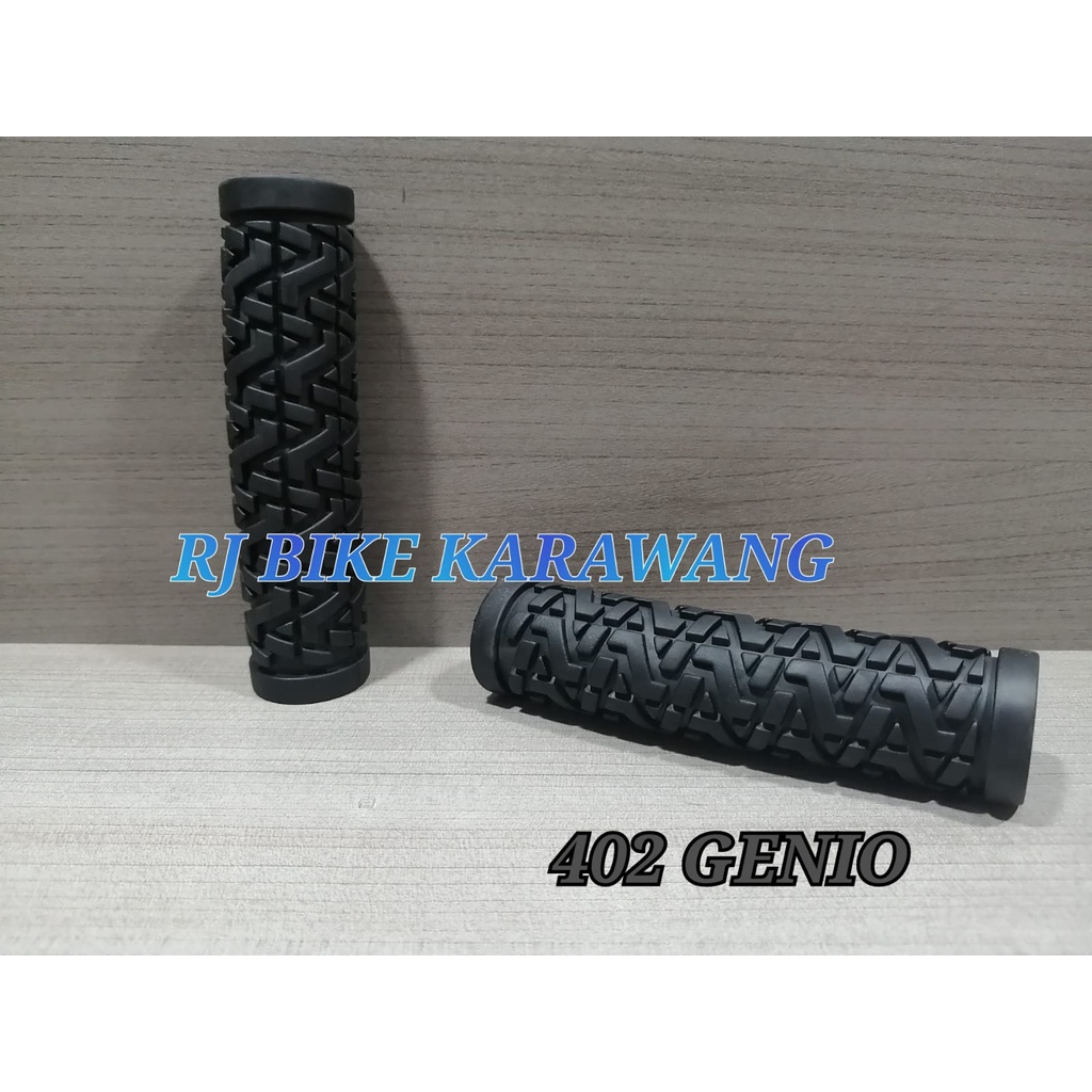 HAND GRIP BMX MTB HF402 BLACK (SEGITIGA)