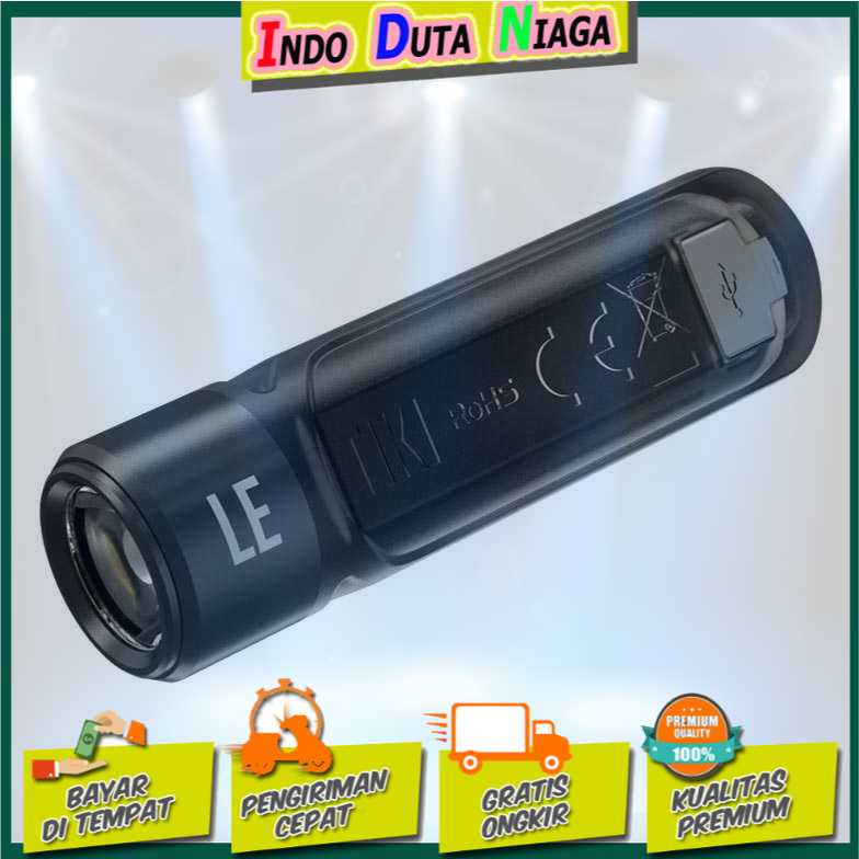 IDN TOOLS - Nitecore TIKI LE Mini Senter LED OSRAM P8 300 Lumens