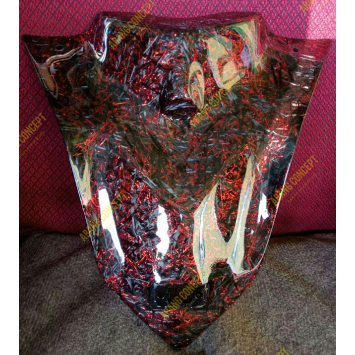 ORIGINAL PREMIUM DASI ALLNEW AEROX CONNECTED 155 CARBON FORGED MERAH