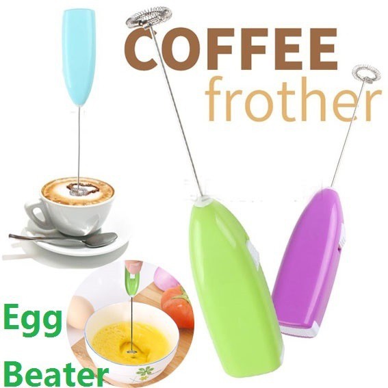 DALGONA COFFEE Mini Hand Mixer Portable Kopi Teh Tarik Whisk Portable Pengaduk Serbaguna