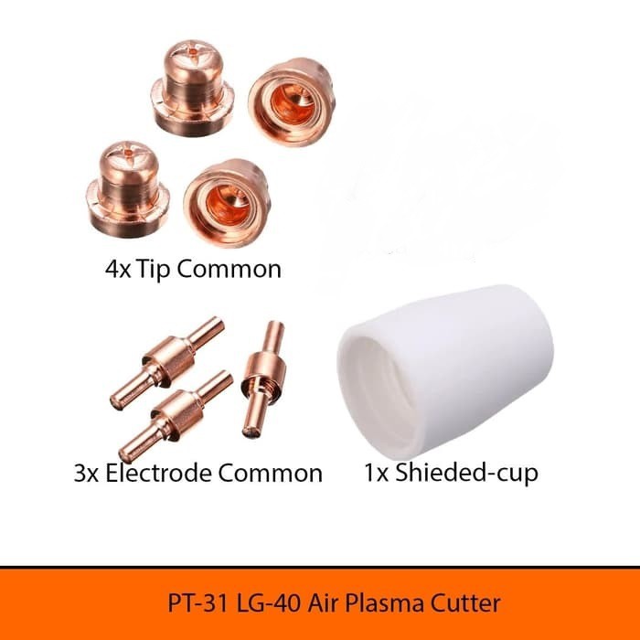 

PT-31 LG-40 Air Plasma Cutter (4x Tip Common)
