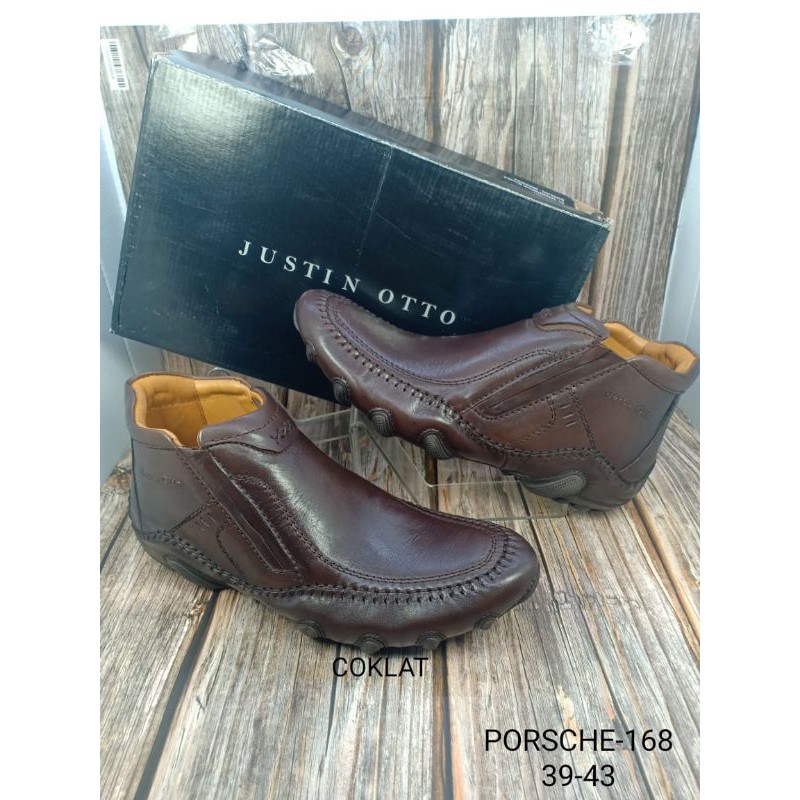 SEPATU PRIA KULIT ASLI JUSTIN OTTO PORSCHE 168