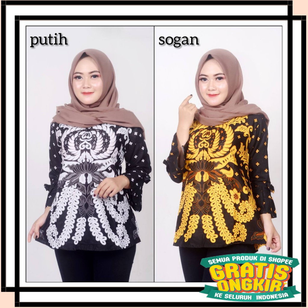 ASLI SEMARANG MODEL BARU PEKALONGAN / Atasan Batik Wanita