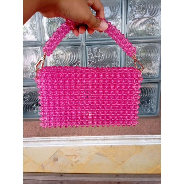 TAS MOTE MANIK KACA/TAS KOREA MOTE/TAS PAYET/TAS MUTIARA/TAS UNIK/TAS MEWAH